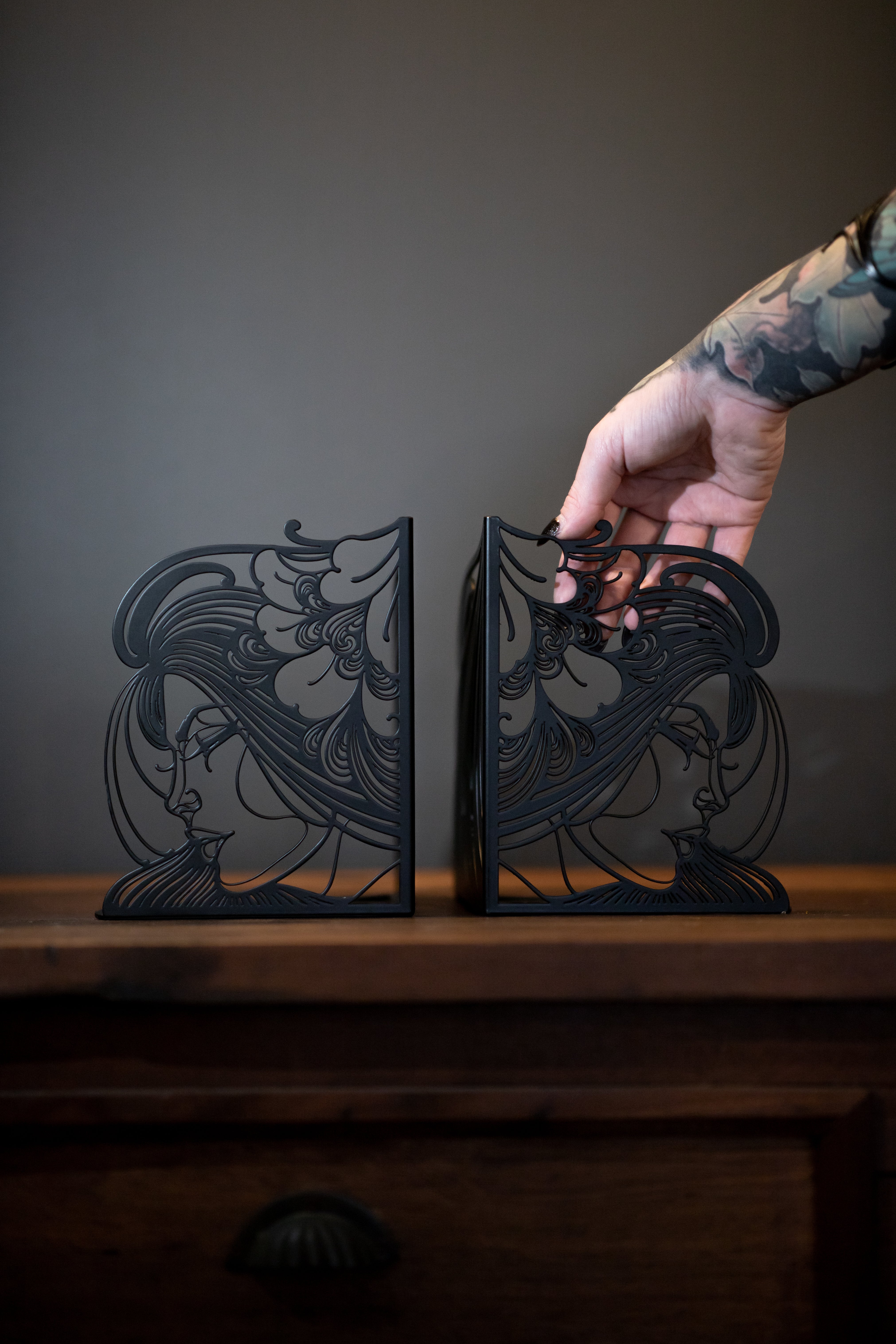 Signature Bookends