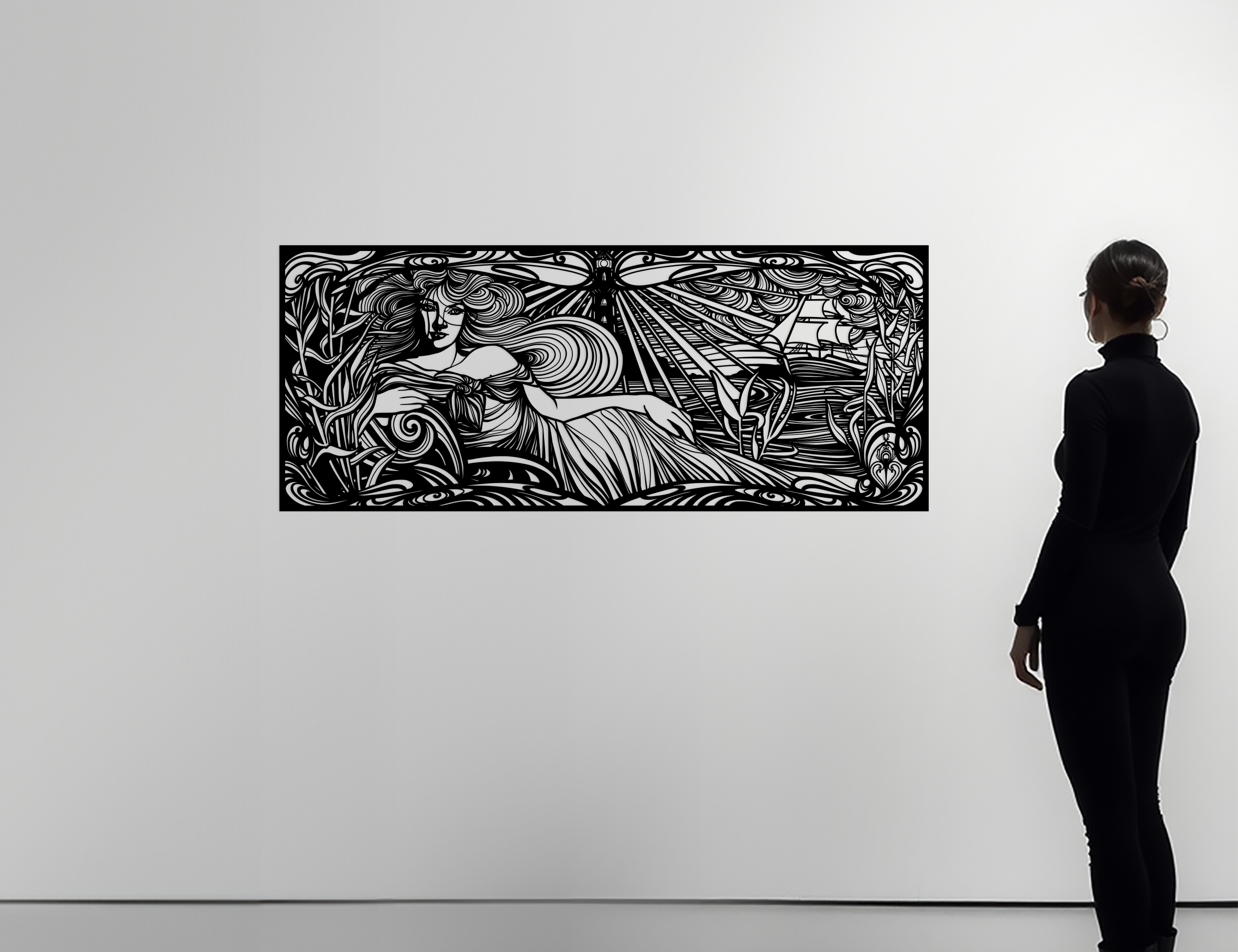 Calm Seas Metal Panel