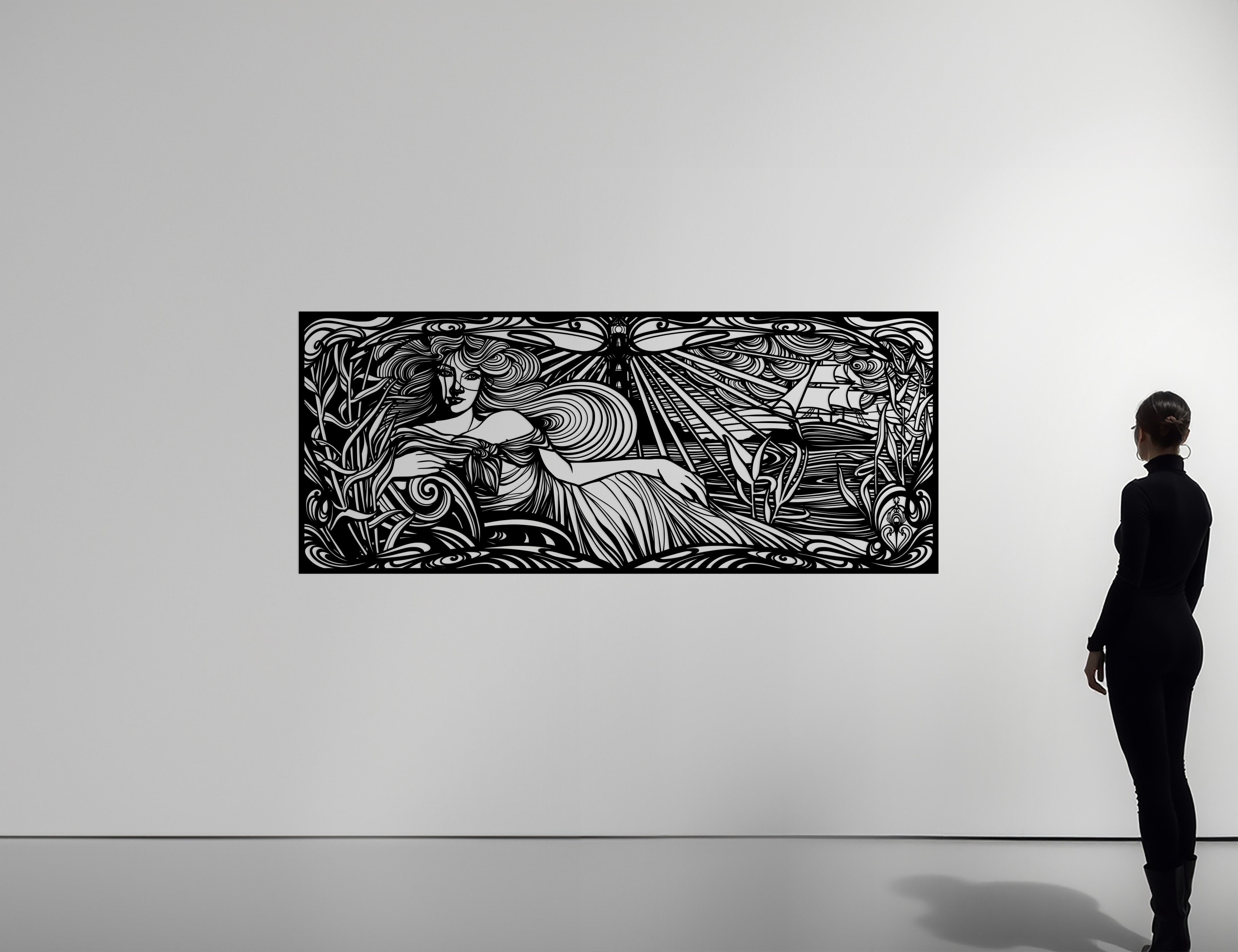 Calm Seas Metal Panel