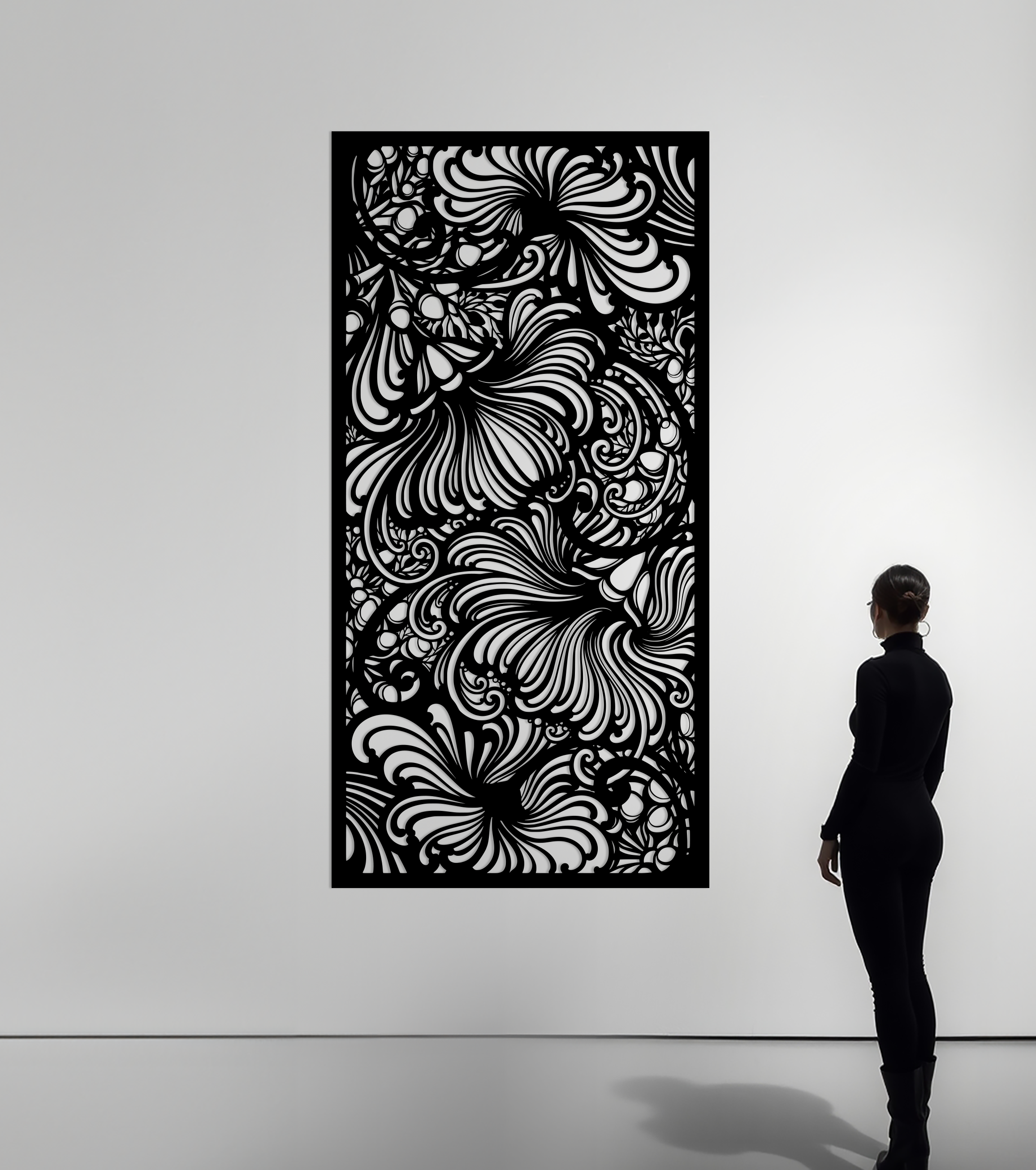 Gum Blossoms Metal Panel
