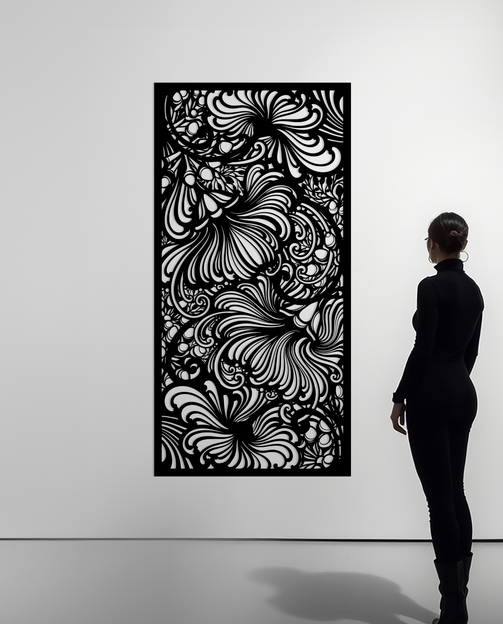 Gum Blossoms Metal Panel