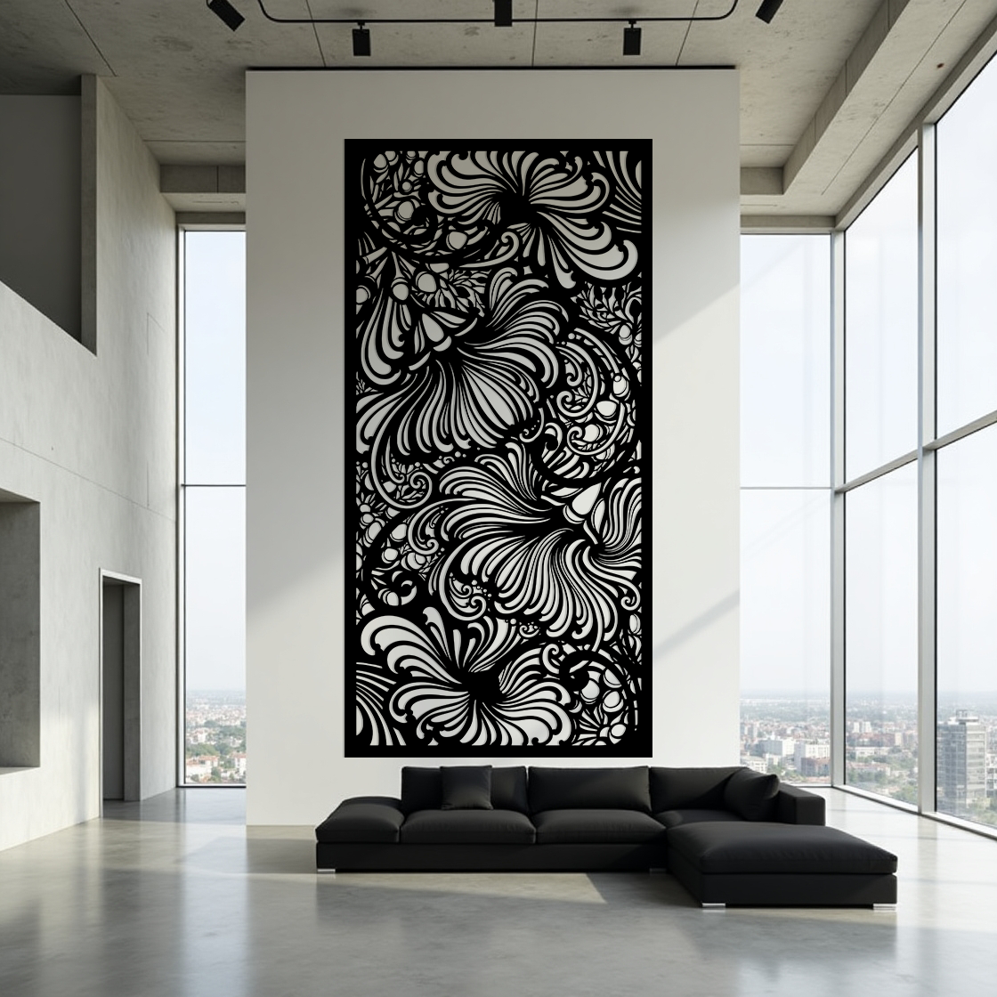 Gum Blossoms Metal Panel