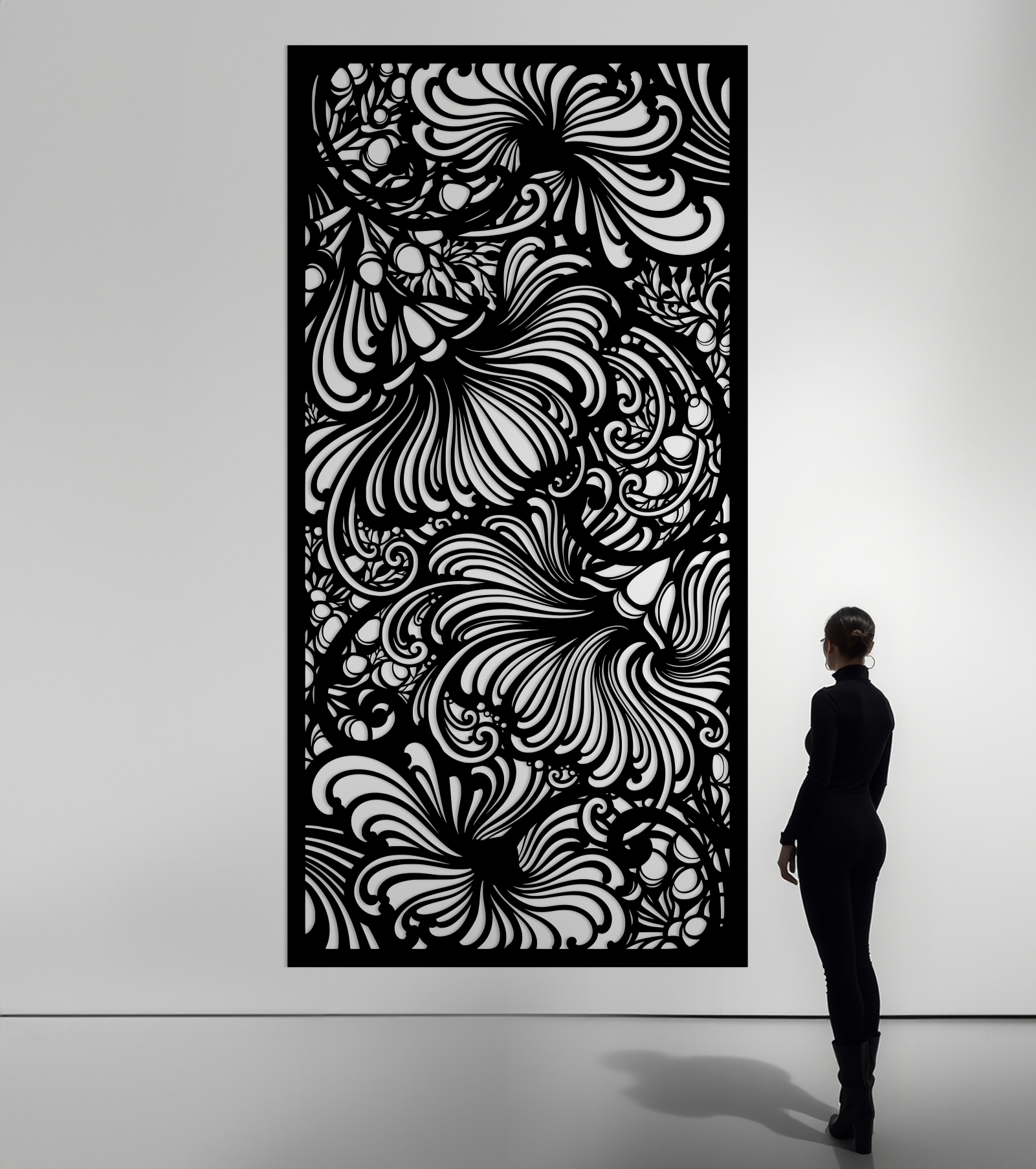 Gum Blossoms Metal Panel