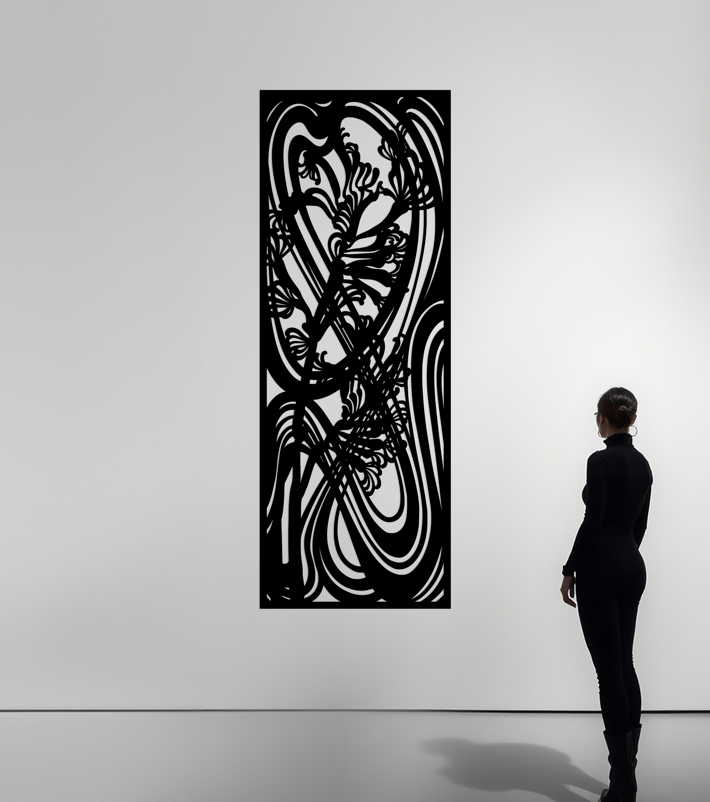 Kangaroo Paw Metal Panel