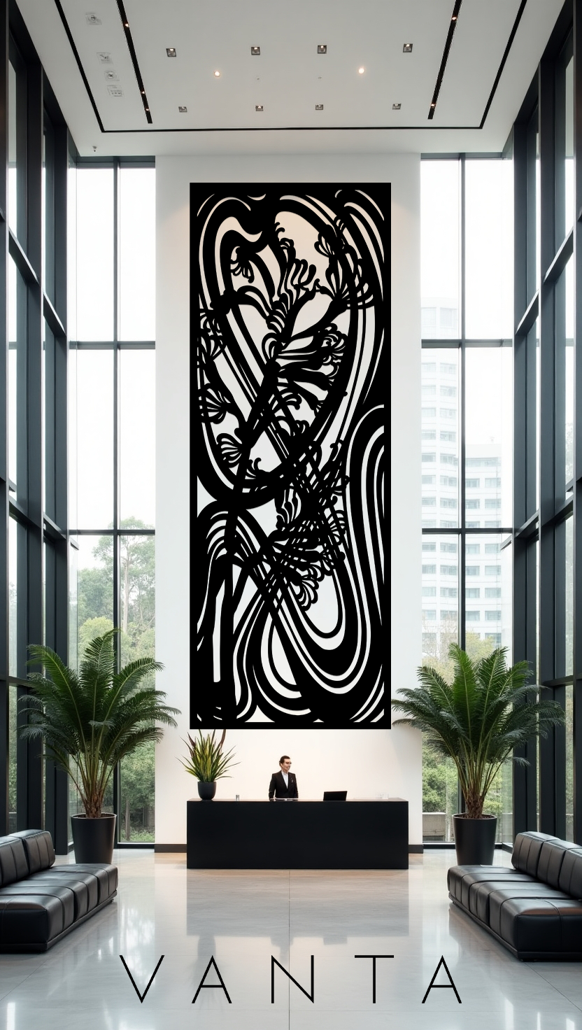 Kangaroo Paw Metal Panel