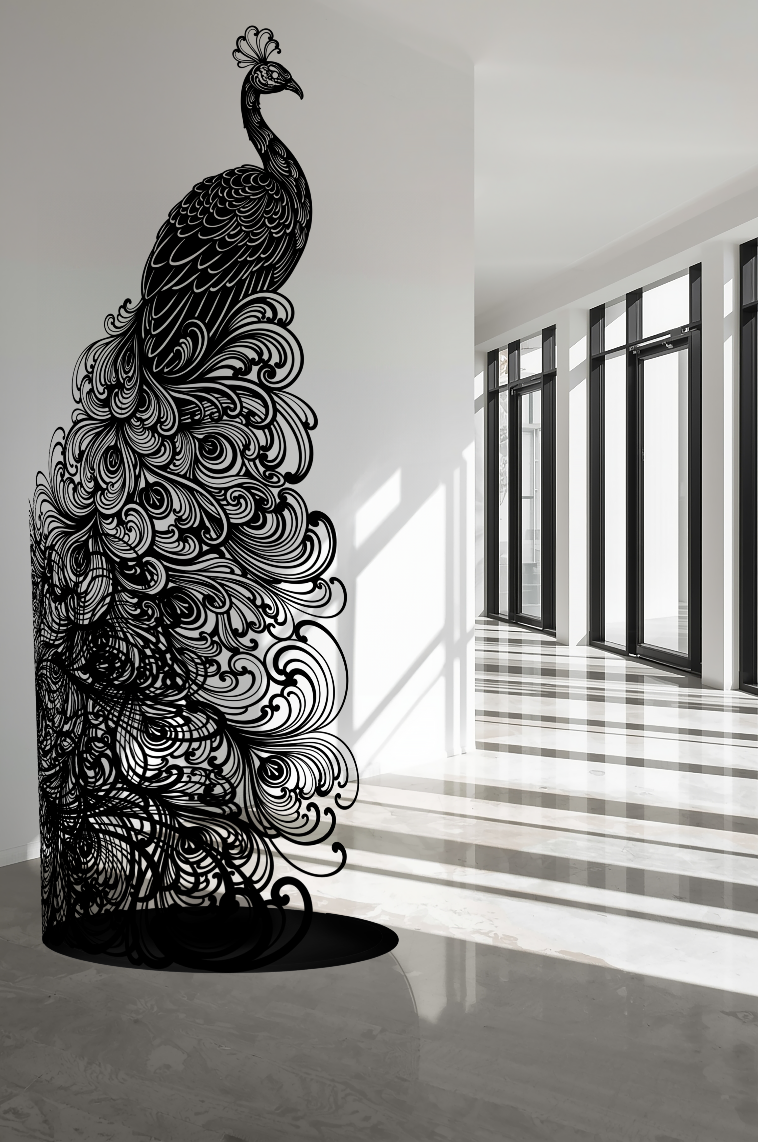 Peacock Sculpture – Signature Statement