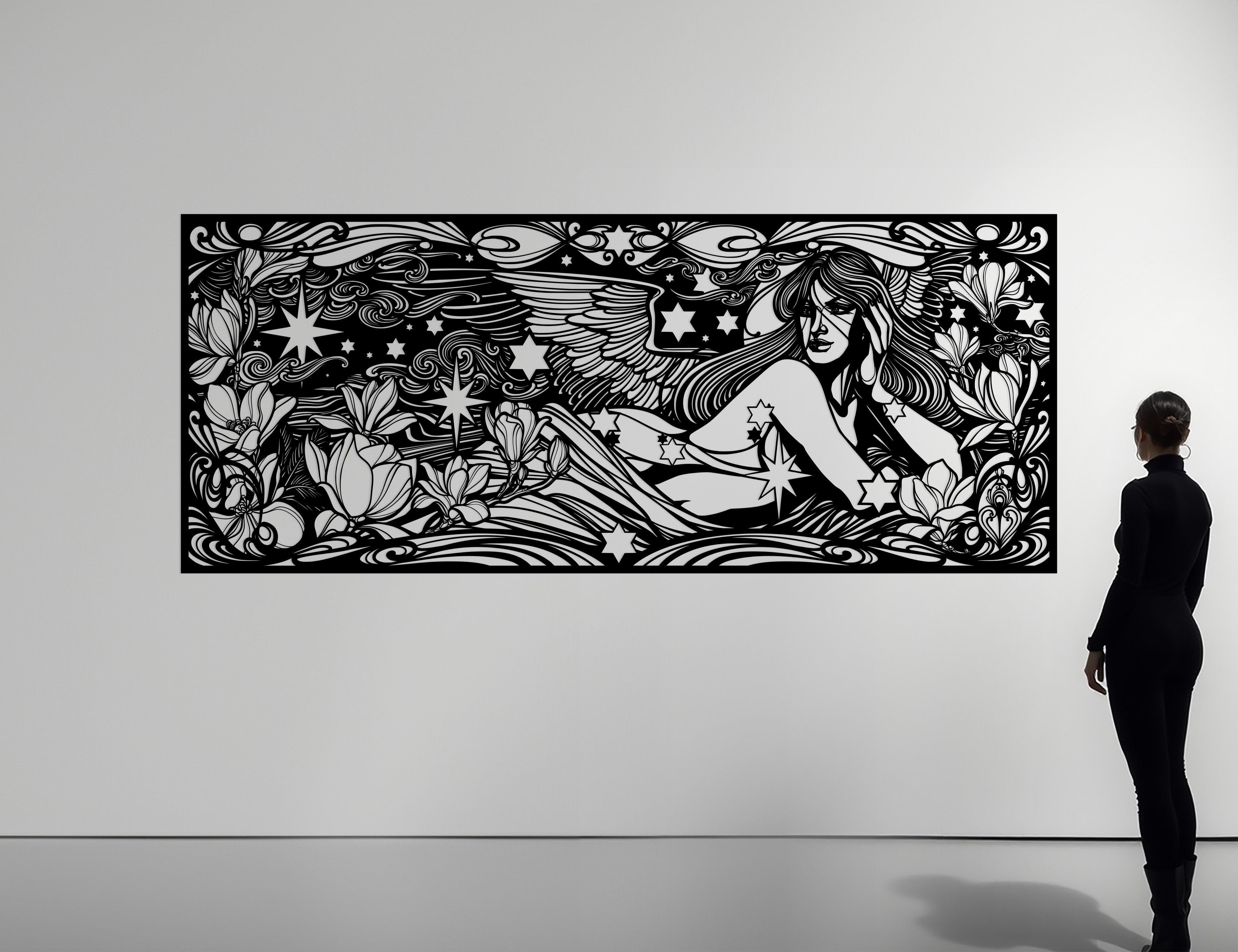 Starry Night Metal Panel