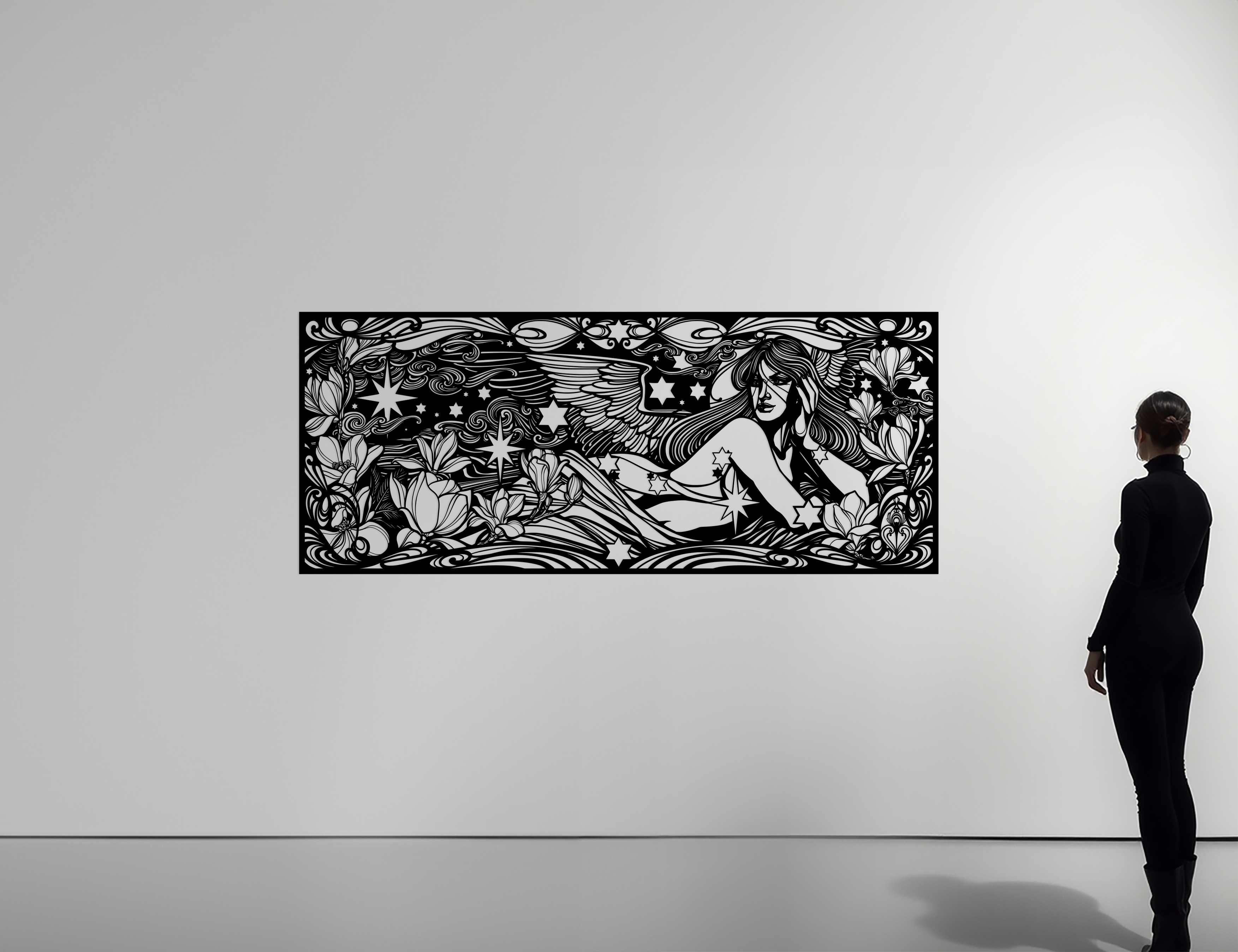 Starry Night Metal Panel
