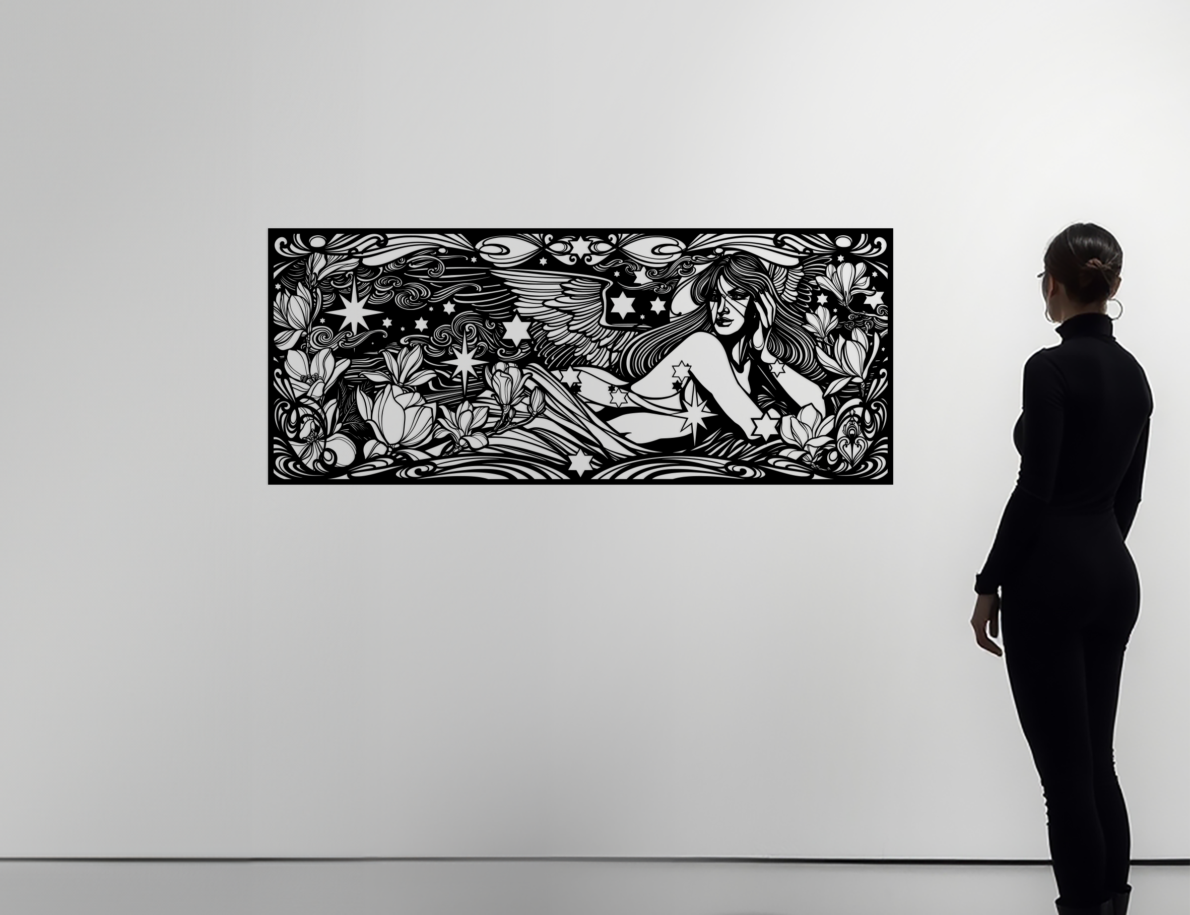 Starry Night Metal Panel