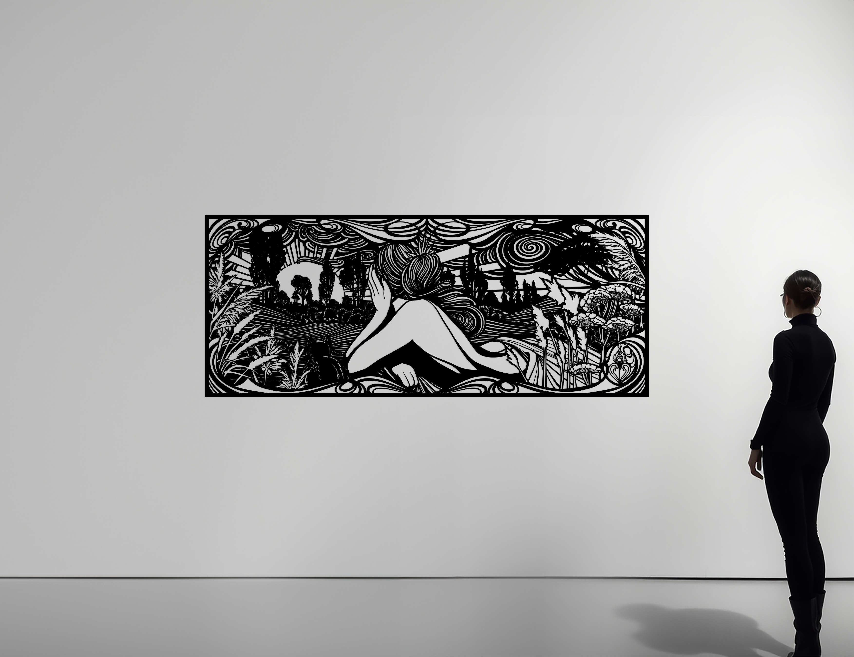 Sunrise Metal Panel